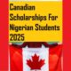 Canadian Scholarships for Nigerian Students