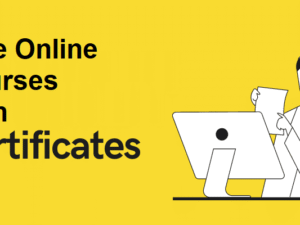 Free Online Courses with Certificates