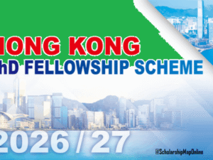 Hong Kong PhD Fellowship Scheme (HKPFS) 2026 27 Fully Funded PhD in Hong Kong