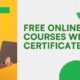 Top 10+ Free Online Courses with Certificates for Students