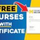 Top 10+ Free Online Courses with Certificates from Top Universities