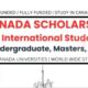 Top Canadian Scholarships for Undergraduate International Students