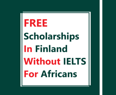 Free Scholarships In Finland Without IELTS For Africans
