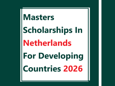 Masters Scholarships In Netherlands For Developing Countries 2026