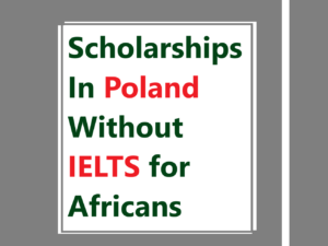 Scholarships in Poland Without IELTS for Africans